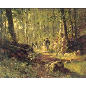 Ivan Ivanovich Shishkin - Walk in a forest