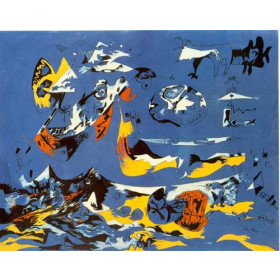 Jackson Pollock - Blue (Moby Dick)