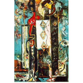 Jackson Pollock - Male and Female