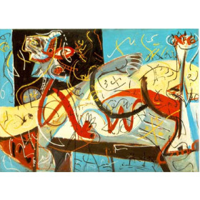 Jackson Pollock - Stenographic Figure