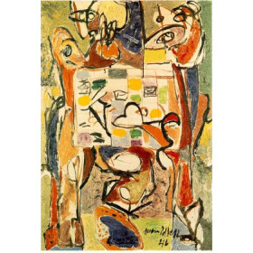 Jackson Pollock - Stenographic Figure