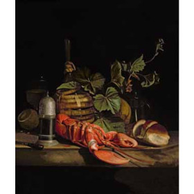 Jakob Bogdani Or Bogdany - Still Life of a Lobster