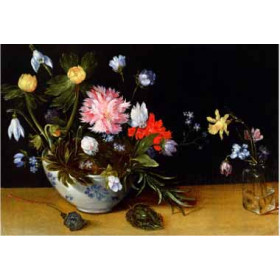 Jan Brueghel The Younger - Still LIfe of Flowers