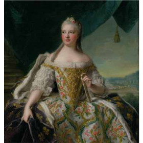 Jean Marc Nattier - Dauphine Marie-Josephe De Saxe