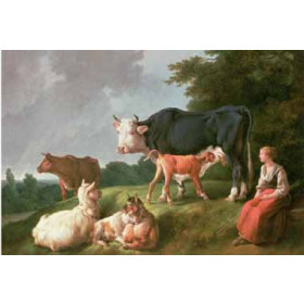 Jean-Baptiste Huet - Pastoral Scene