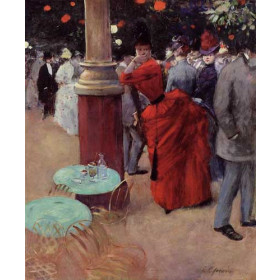 Jean-Louis Forain - The Public Garden