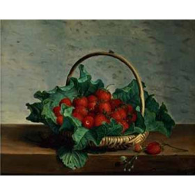 Jensen, Johan Laurentz - Basket of Strawberries