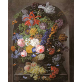 Johann Drechsler - Floral Still Life