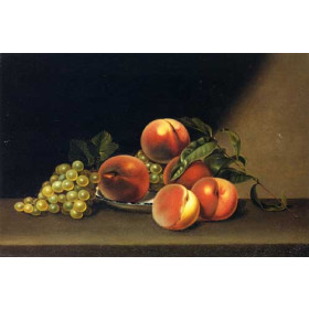 Joseph Biays Ord - Peaches and Grapes