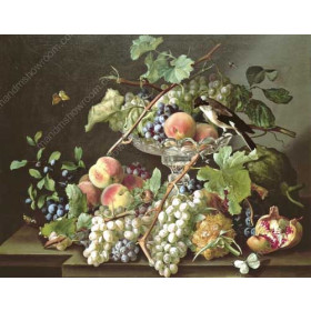 Joseph Seboth - A Still Life of Fruit