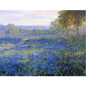 Julian Onderdonk - Fields of Bluebonnets