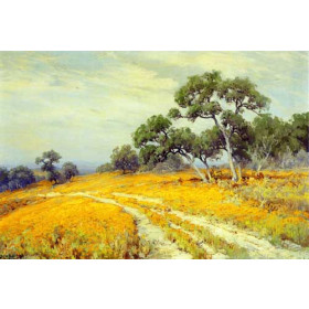 Julian Onderdonk - Landscape with Coreopsis