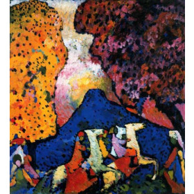 Kandinsky, Wassily - Blue Mountain