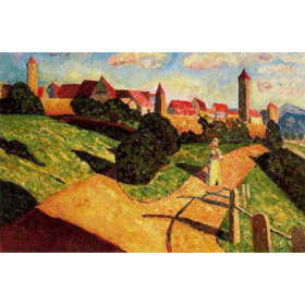 Kandinsky, Wassily - Old Town