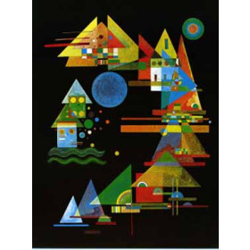 Kandinsky, Wassily - Spitze in Bogen 1927