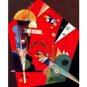 Kandinsky, Wassily - Tension in Red