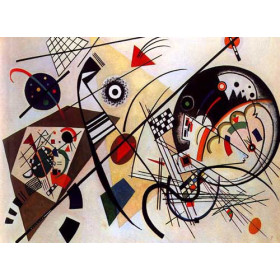 Kandinsky, Wassily - Throughgoing line