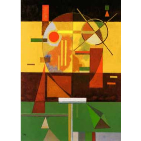 Kandinsky, Wassily - Zersetzte Spannung