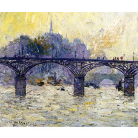 Kees Van Dongen - Paris, Le Pont des Arts