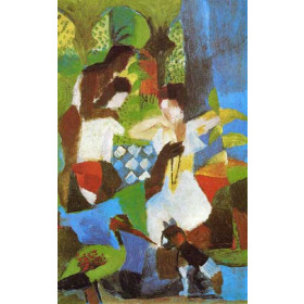 Macke, August - Turkish Jewel Trader