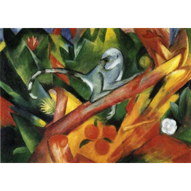 Marc, Franz (German) - The Monkey