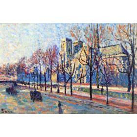 Maximilien Luce - Notre-Dame, View from the Quay Montebello