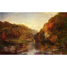 Moran, Thomas - Autumn on the Wissahickon