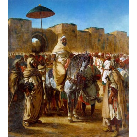 The Sultan of Morocco and His Entourage