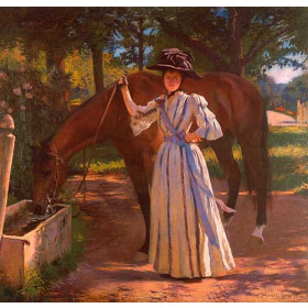 Girl with Horse