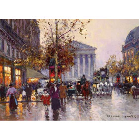 La Madeleine Vue De La Rue Royale