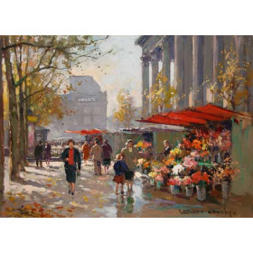 Flower Seller at la Madeleine