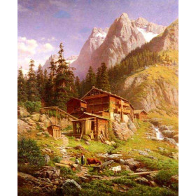 An Alpine Mill House