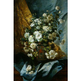 Still Life of Chrysanthemums