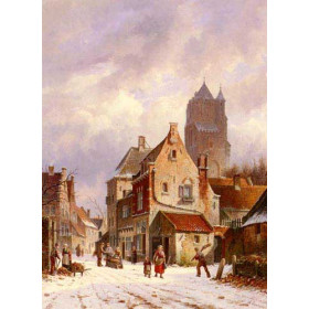 A Winter Street Scene