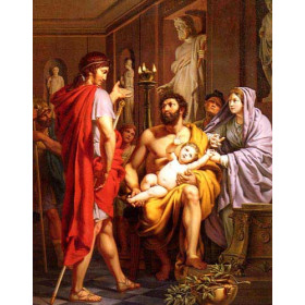 Themistocles, Banished from Athens, Goes Begging in Admete, to the King Of Molosses