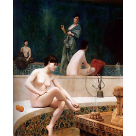 A Bath, Woman Bathing Her Feet(Harem Pool)