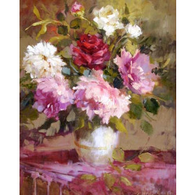 Roses and Peonies