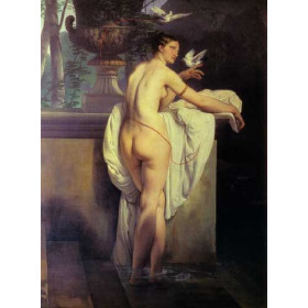 Venus Playing with Two Doves