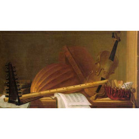 Still Life of Musical Instruments