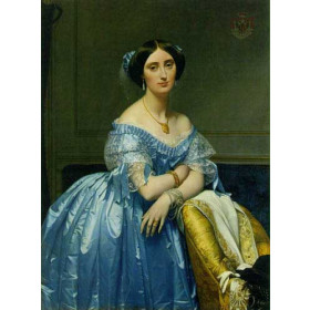 Portrait of Princesse de Broglie