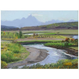 Buffalo River in Tetons