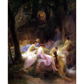 Nymphs Listening to the Songs of Orpheus