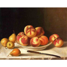 Still Life with Peaches and Pears