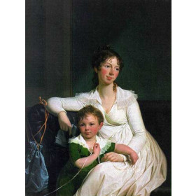 Portrait of a Noblewoman with her Son