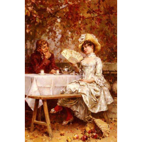 Tea In The Garden, Autumn