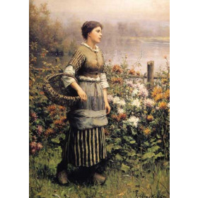 Maid Among the Flowers