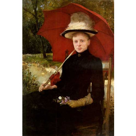 The Red Parasol