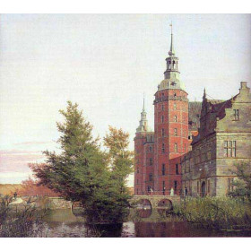 Frederiksborg Castle Seen from the Northwest