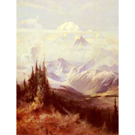 Mount McKinley In Mist