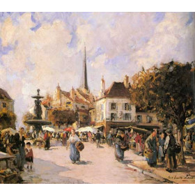 A French Market Scene